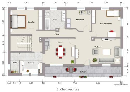 Foto - 5-Zimmerwohnung mit 120 m² im Zentrum von Emersacker