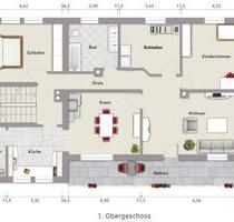 5-Zimmerwohnung mit 120 m² im Zentrum von Emersacker