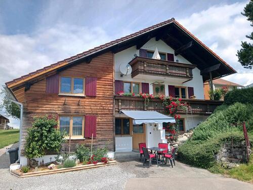 Foto - Ferienwohnung auf dem Bauernhof im Allgäu 5 Personen Bergblick
