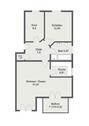 Foto - 3 Zimmer Etagenwohnung zur Miete in Hepberg