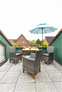 Foto - Ferienwohnung 3 in Esens, Nordsee- mit Balkon, gern Hunde