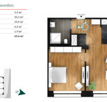 Großzügige 2-Zimmer-Denkmalwohnung - ab 01. November 2025 - Villingen-Schwenningen