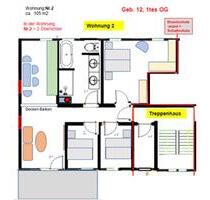 helle 4-Raum-Wohnung mit Balkon - Ilmenau