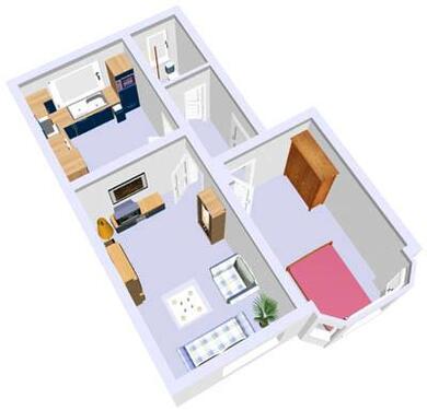 Foto - 2 Zimmer Etagenwohnung zur Miete in Kiel