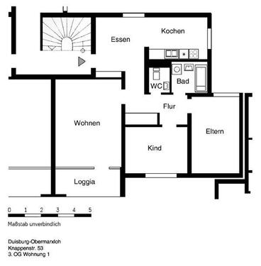 Foto - Etagenwohnung in Duisburg
