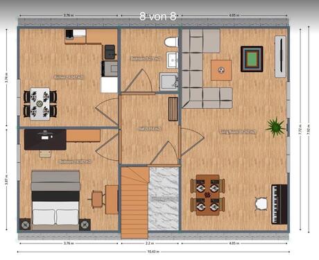 Foto - Dachgeschoßwohnung in Wesel zur Miete