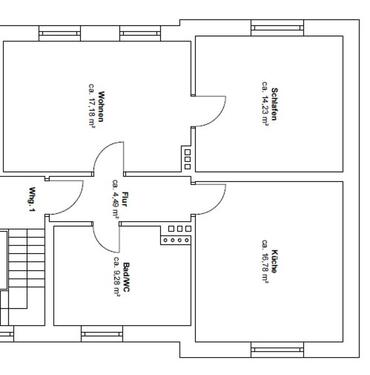 Foto - 2 Zimmer Etagenwohnung in Herford