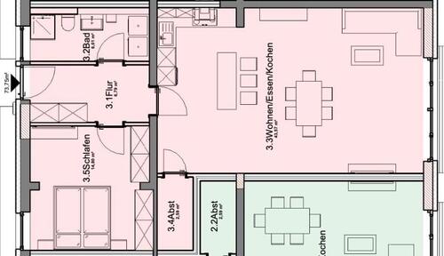 Foto - 2 Zimmer Erdgeschoßwohnung in Idar-Oberstein