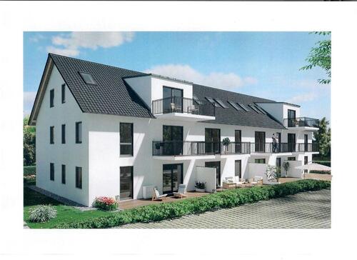 Foto - Moderne 4-Zimmer-DG-Wohnung in Landshut-Auloh - Erstbezug!
