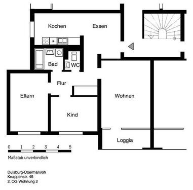 Foto - 3 Zimmer Etagenwohnung zur Miete in Duisburg