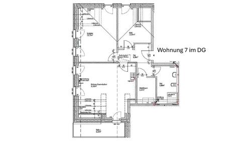 Foto - 3 Zimmer Dachgeschoßwohnung zur Miete in Ritterhude