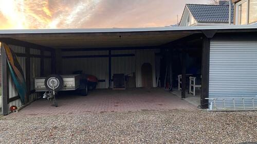 Foto - Stellplatz Carport für PKW oder VWBus in Pönitz am See