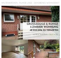 Großzügige & vielseitige 3-Zimmer Wohnung mit 2 Terrassen, Garten - Kaltenkirchen