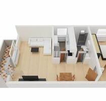 Frisch renovierte 2-Zimmer-Wohnung mit Balkon, EBK und neuem Bad - Schwabach