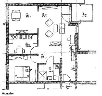 Foto - 2 Zimmer Etagenwohnung in Viersen
