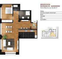 Großzügige 2-Zimmer-Denkmalwohnung mit Stellplatz - ab September - Villingen-Schwenningen