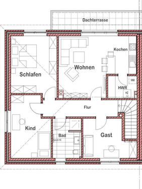 Foto - Etagenwohnung in Leer (Ostfriesland) zur Miete
