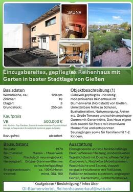 Foto - Reihenhaus GI Innenstadt, einzugsbereit mit Garten