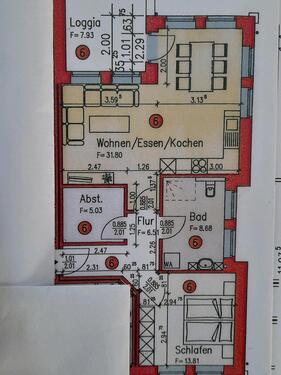 Foto - 2 Zimmer Etagenwohnung zur Miete in Fürstenau