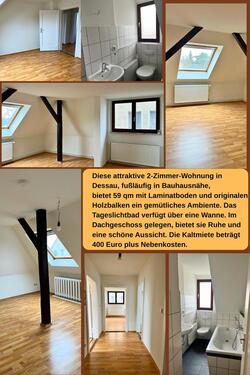 Foto - 2-Zimmer-Whg. in Dessau (Bauhausnähe) zu vermieten