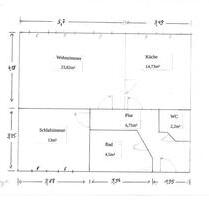 helle 2-Zimmerwohnung mit EBK - 400,00&nbsp;EUR Kaltmiete, ca.&nbsp; 65,00&nbsp;m&sup2; in Sangerhausen (PLZ: 06526)