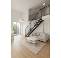 Stilvolle 4-Zimmer-Maisonette | 78 m² | voll möbliert | Balkon - München Sendling-Westpark