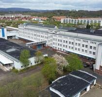 Zentrales Hochregallager im Industriekomplex zeit.areal Nordhausen
