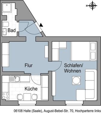 Foto - Wir sanieren für Sie! - 370,00&nbsp;EUR Kaltmiete, ca.&nbsp; 41,90&nbsp;m&sup2;