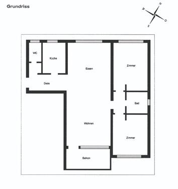 Foto - 3 Zimmer Etagenwohnung in Königstein im Taunus