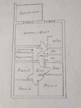 Foto - Dachgeschosswohnung im Zweifamilienhaus