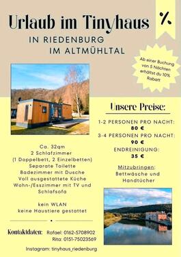 Foto - Urlaub im Tinyhaus - Ferienwohnung Altmühltal