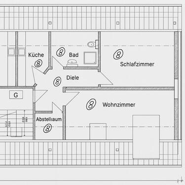 Foto - 2 Zimmer Etagenwohnung in Merseburg