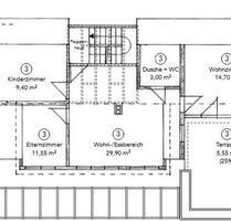 Moderne 74 m² DG-Wohnung mit Dachterrasse in Rottenburg - Rottenburg am Neckar