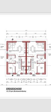 Foto - 5 Zimmer Doppelhaushälfte zur Miete in Barßel