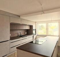 Erstbezug Wohnung, 4 Zimmer, 111,5 m², Kaminofen, Küche, Radeburg