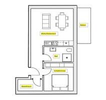 2 ZKB-Balkon Wohnung - 900,00 EUR Kaltmiete, in Limburg an der Lahn (PLZ: 65549)