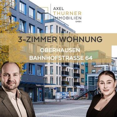 Foto - 3-Zimmer-Wohnung mit Balkon in zentraler Lage von Oberhausen (Barrierefrei)