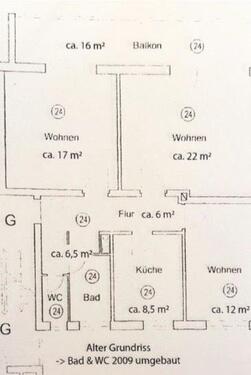 Foto - 3 Zimmer Etagenwohnung zum Kaufen in Regensburg
