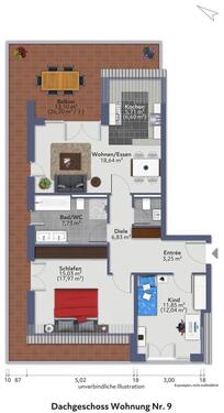 Foto - Etagenwohnung in Auenwald