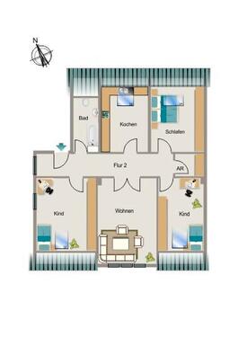 Foto - 4.5 Zimmer Etagenwohnung in Gelsenkirchen