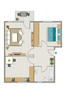 Foto - 2 Zimmer Etagenwohnung zur Miete in Bochum