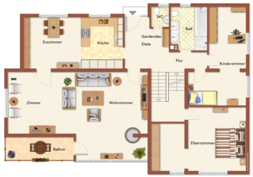 Foto - 4 Zimmer Wohnung Haus in Wiehl-Weiershagen mit großem Grundstüc