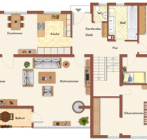 4 Zimmer Wohnung Haus in Wiehl-Weiershagen mit großem Grundstüc
