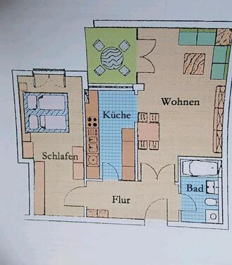 Foto - 2 Zimmer Etagenwohnung zur Miete in Dresden