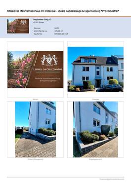 Foto - Mehrfamilienhaus, Wohnhaus in Essen