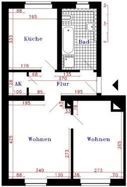 Foto - Etagenwohnung in Lunzenau