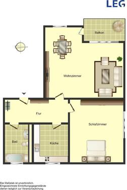 Foto - 2 Zimmer Etagenwohnung zur Miete in Ahlen