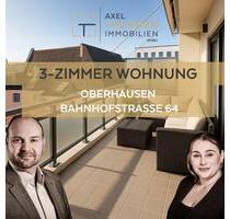 Barrierefreie 3-Zimmer-Wohnung mit Balkon in zentraler Lage von Oberhausen