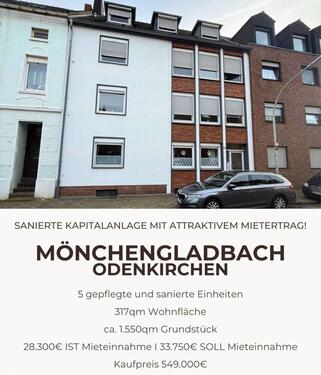 Foto - Mehrfamilienhaus mit 5 Einheiten in Mönchengladbach Odenkirchen