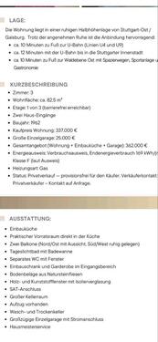 Foto - Etagenwohnung in Stuttgart zum Kaufen